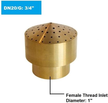 1 ίντσα 4 χορεύοντας ακροφύσια πηγών σειρών DN25
