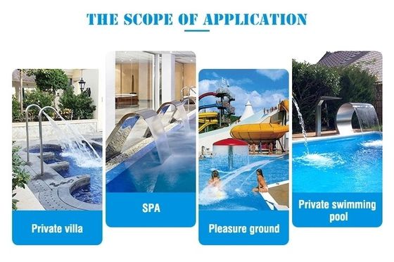SGS Συμβούλιο Πολιτιστικής Συνεργασίας λιμνών SPA ασημένιο αεριωθούμενο αεροπλάνο καταρρακτών ανοξείδωτου