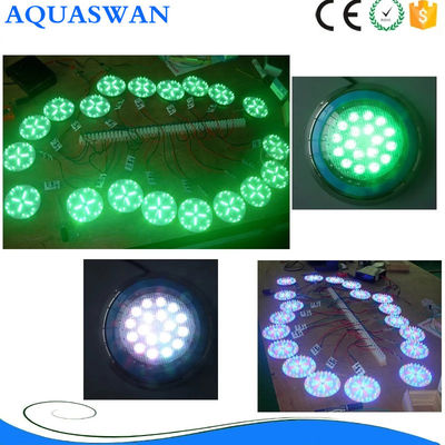 υποβρύχια Inground φω'τα λιμνών 300mm Dia SS304 12W