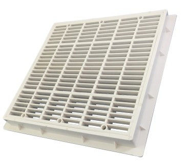 Κύριος αγωγός πισινών ABS πλαστικός 30X30cm τετραγωνικός