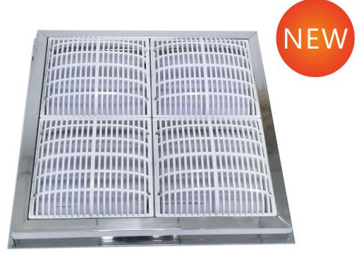 SS304 490x490mm επάνω από τον αγωγό πατωμάτων επίγειων λιμνών