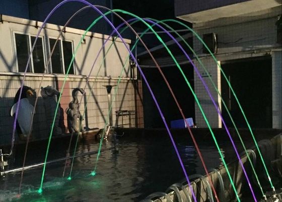 4500L/H SS304 16mm διακοσμητικό ελασματικό αεριωθούμενο ακροφύσιο λιμνών
