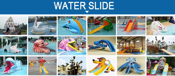 Fiberglass Caterpillar Aqua Water Slides