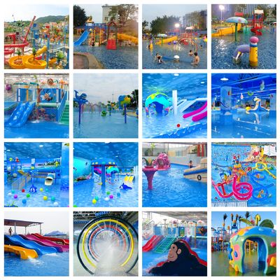 Fiberglass Caterpillar Aqua Water Slides